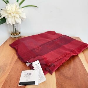 NWT Coach Horse And‎ Carriage Print Border Oversized Square Scarf